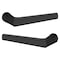 Baldwin L024 Lever Satin Black Door Levers Satin Black L024.190.MR - alternate 2